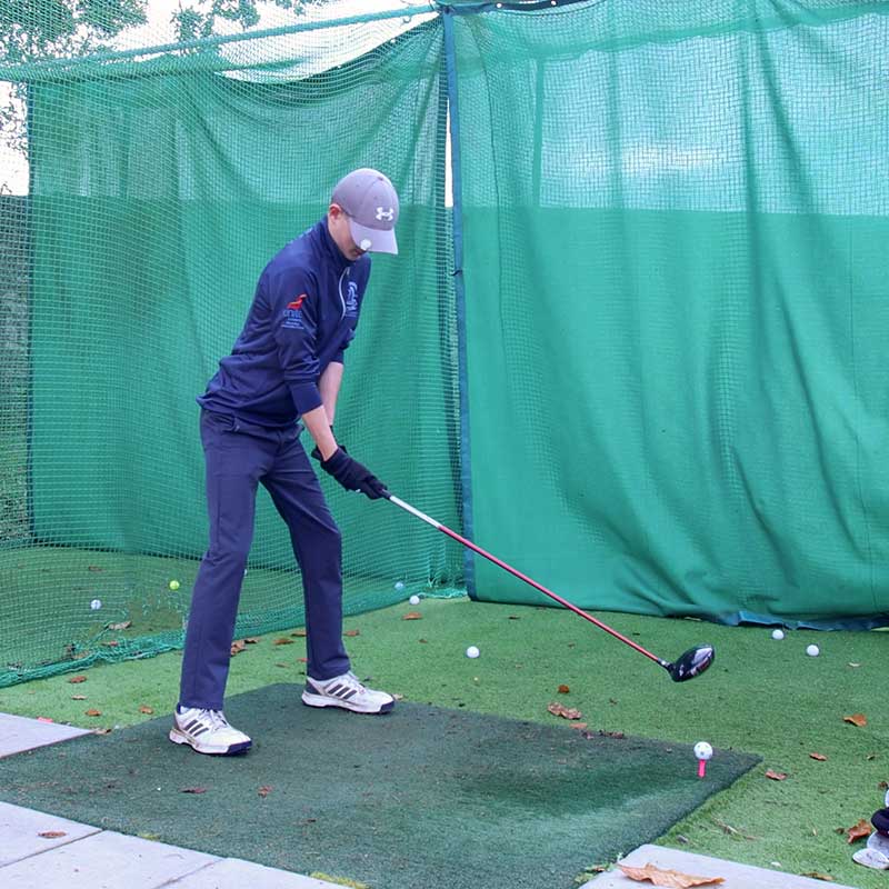 practice nets at bishop auckland golf club