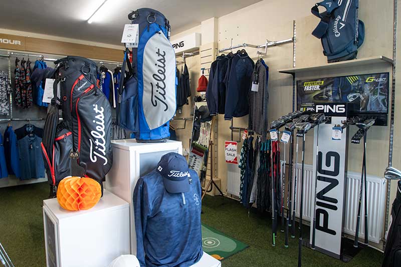 pro shop at bishop auckland golf club